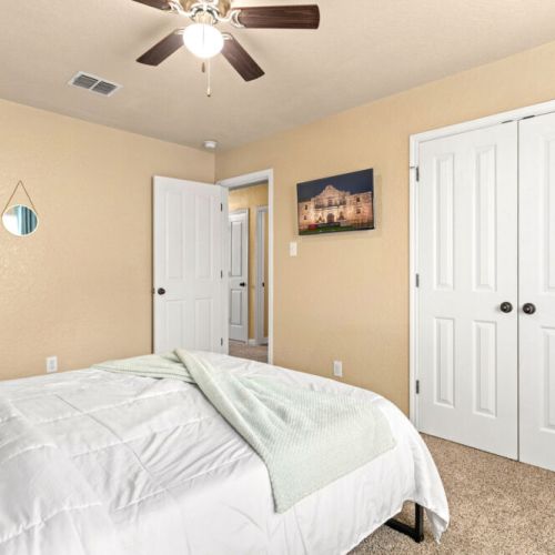 TVs included in all bedrooms.