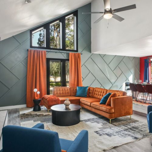Enjoy plenty of light and space!