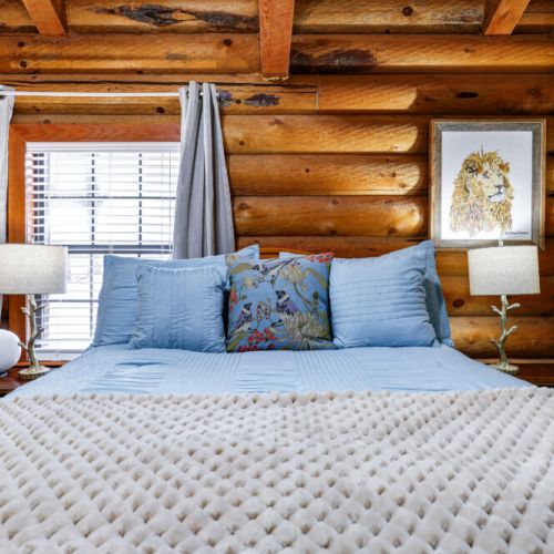 Decorated with high-quality linens.