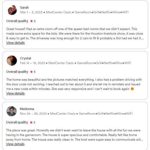 Still not sure? Take a look at the reviews from our past guests.