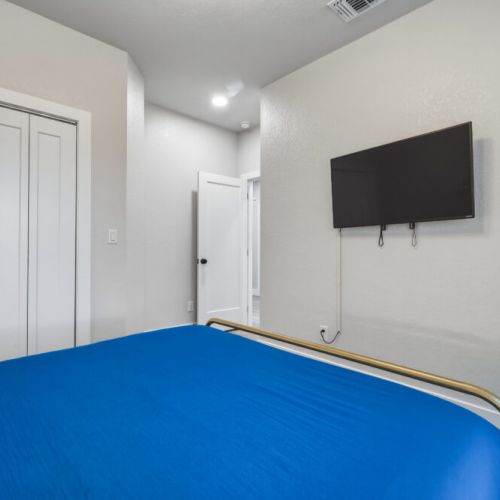 Smart TVs included in all bedrooms.