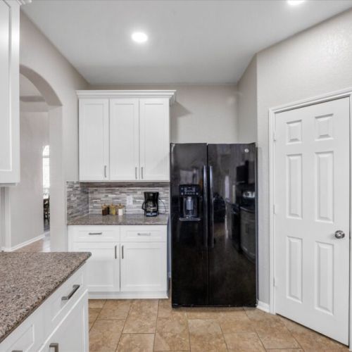 Fridge dispenses water but it does NOT dispense ice.