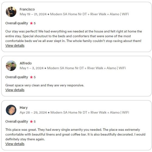 Still not sure? Take a look at the reviews from our past guests.