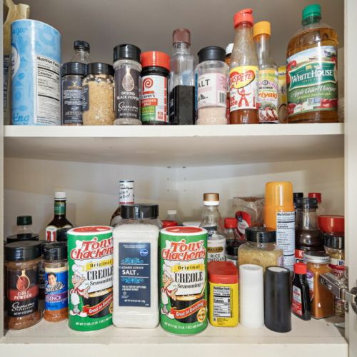 Plenty of pantry basics.
