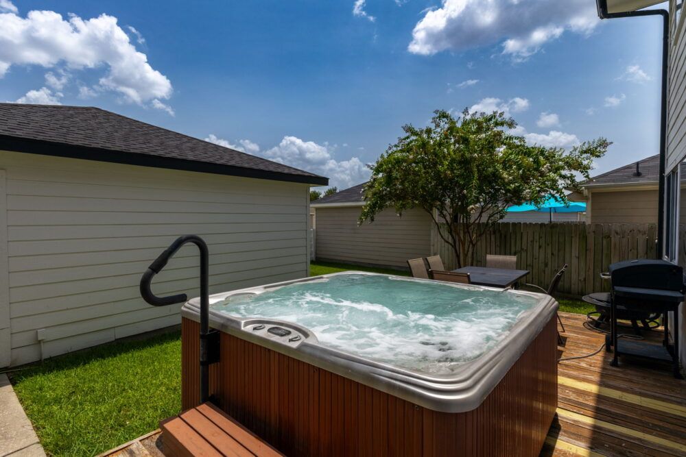 Unwind with your loved ones in our private hot tub; perfect for relaxing and making memories together!