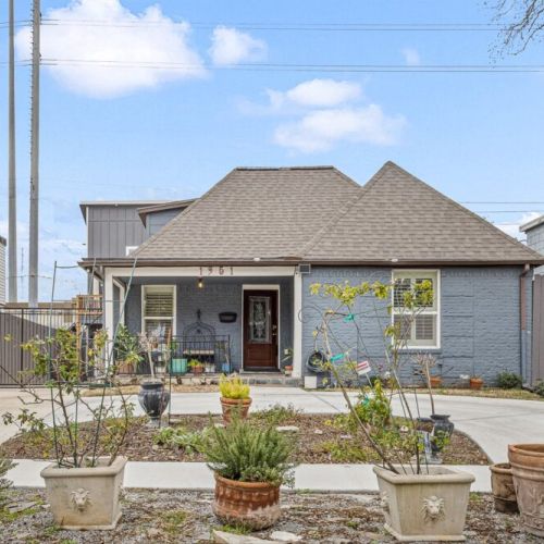 An exterior view of our lovely home. Can't wait to host you.