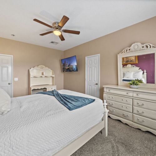TVs included in all bedrooms.