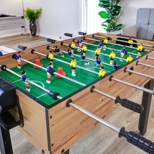 Have a fun time with our multi-game table!
