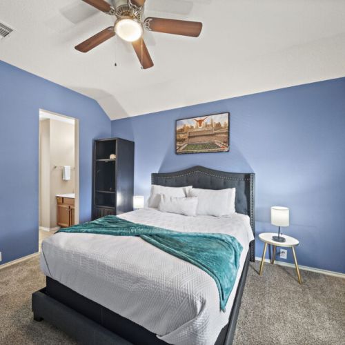 TVs included in all bedrooms.