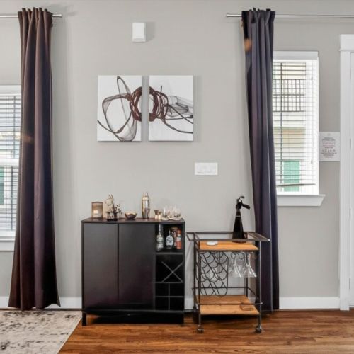 Bartender mixology kit included for an elevated night in.