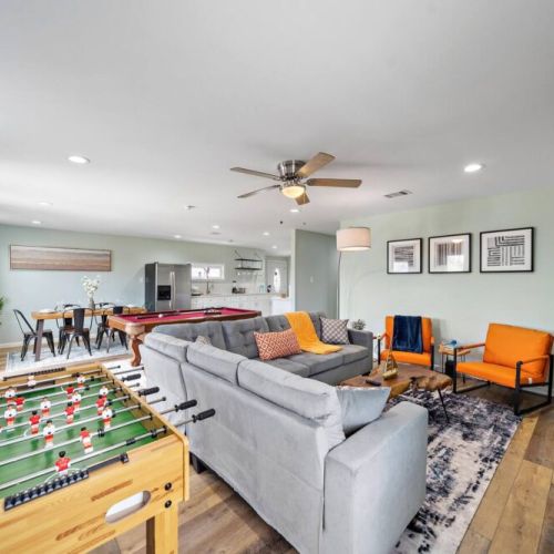 Perfectly designed to accommodate all your family and friends comfortably.